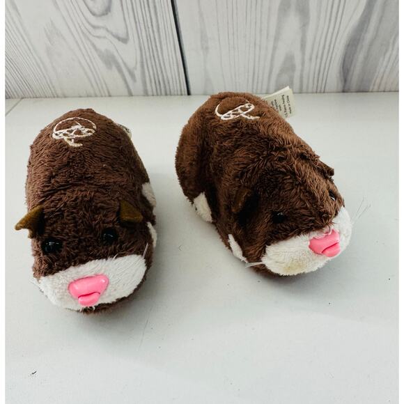 Lot of 2 Zhu Zhu Kung Zhu Pet Hamsters - SOUND WORKING - Picture 1 of 5